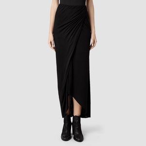 All Saints Sibyl black skirt Size 6